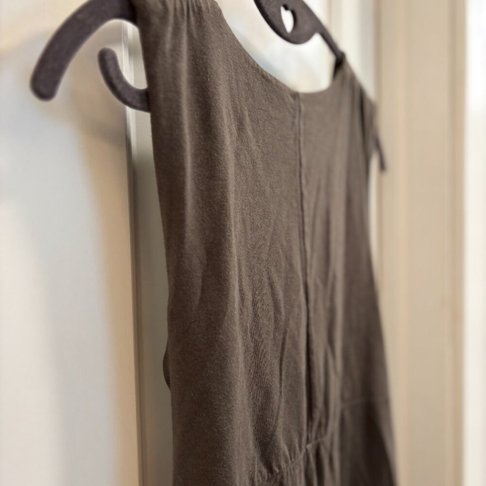 Athleta Sleeveless Brown Wrap Tie Dress | Women’s Small - Picture 6 of 10